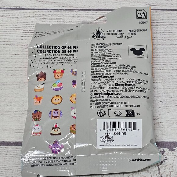NEW! DISNEY MUNCHLINGS NEW SEALED BAG Series 4- 5 pins per bag - Picture 3 of 4